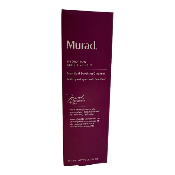 Murad Heartleaf Soothing Cleanser Sensitive Skin 5.0 Oz New In Box Fresh - Picture 4 of 6